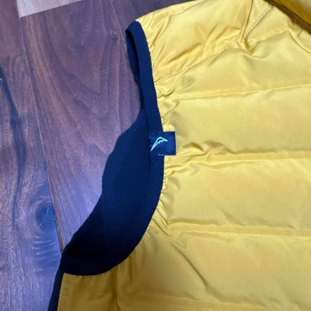 クシタニ　マスタードカラーベスト　Lサイズ