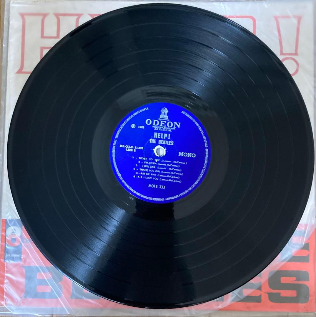 稀少ブラジル1st別イントロHelpヘルプBeatlesビートルズレコード