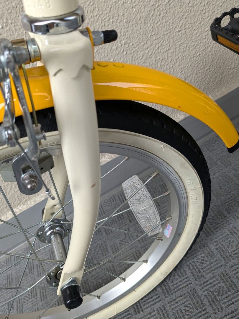 【16インチ】子ども 自転車 あさひ イノベーションサイクル 補助輪 泥よけ付き