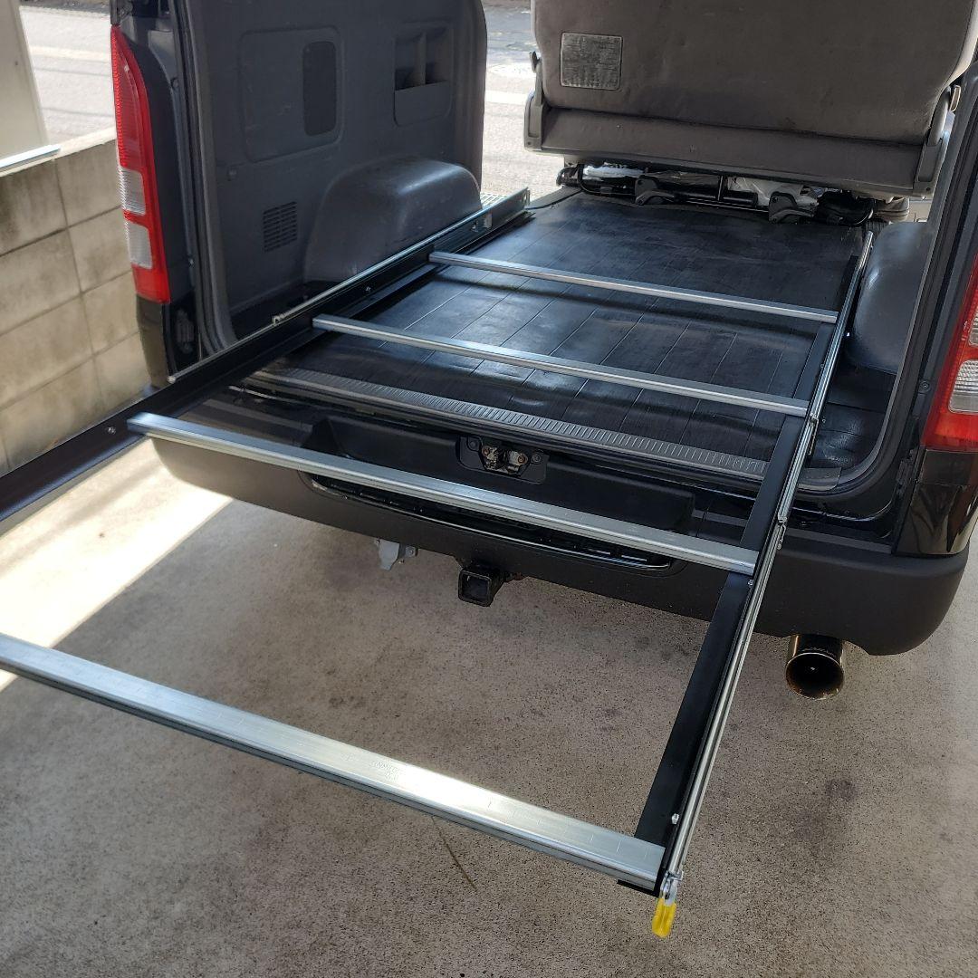 ハイエース スライドフロア1800㎜ スライドレール フレーム