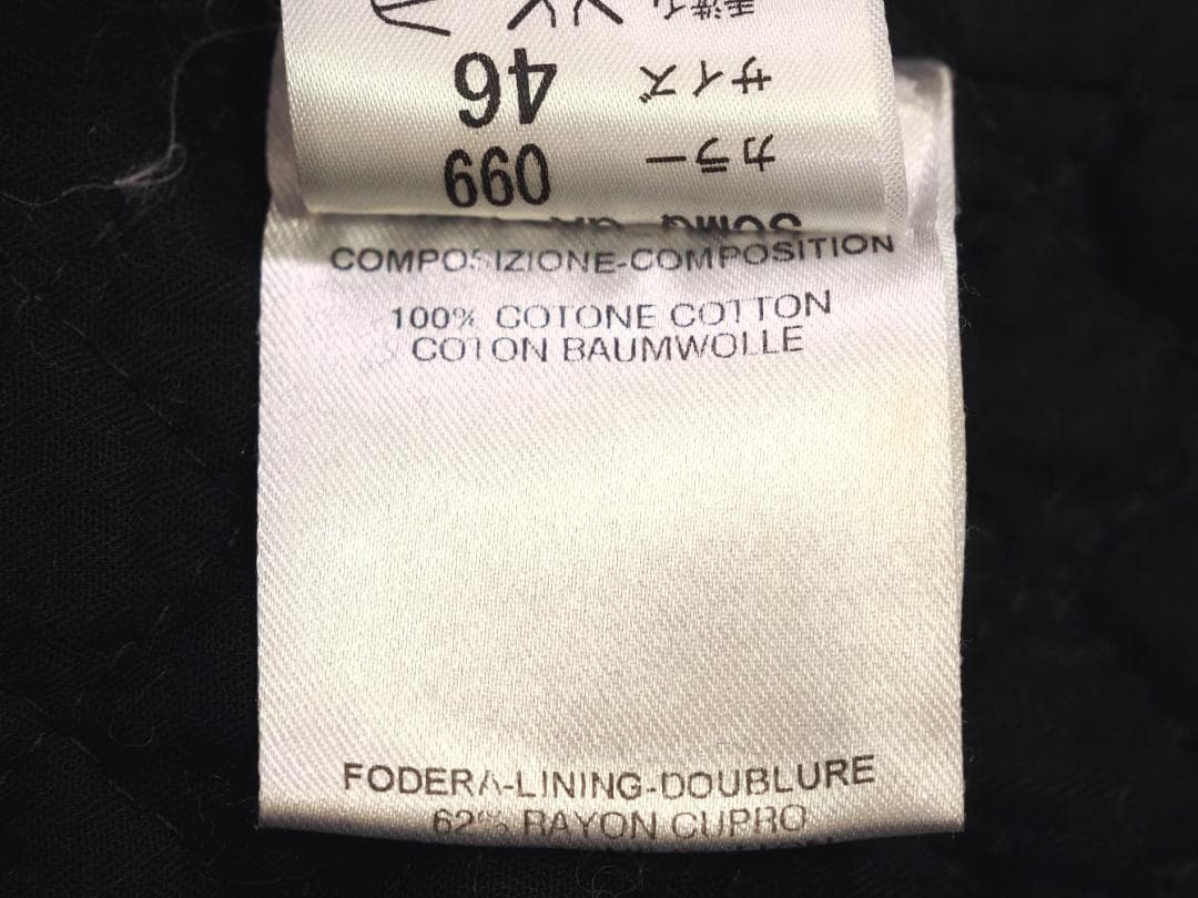 ヴィンテージ05AWアーカイブ アレキサンダーマックィーン 中綿ピーコート46