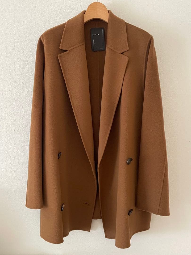 Noble　Super160sチェスターミドルコート 38