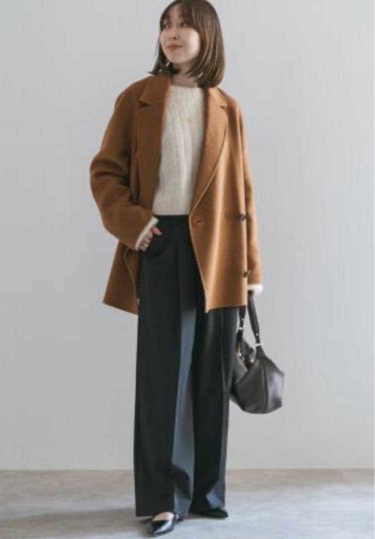 Noble　Super160sチェスターミドルコート 38