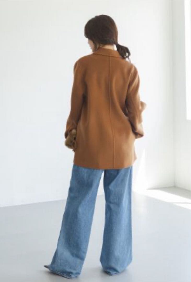 Noble　Super160sチェスターミドルコート 38