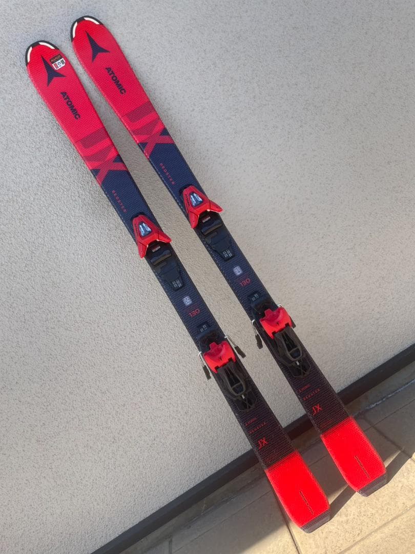 ATOMIC アトミック　REDSTER JX ジュニアスキー 130cm