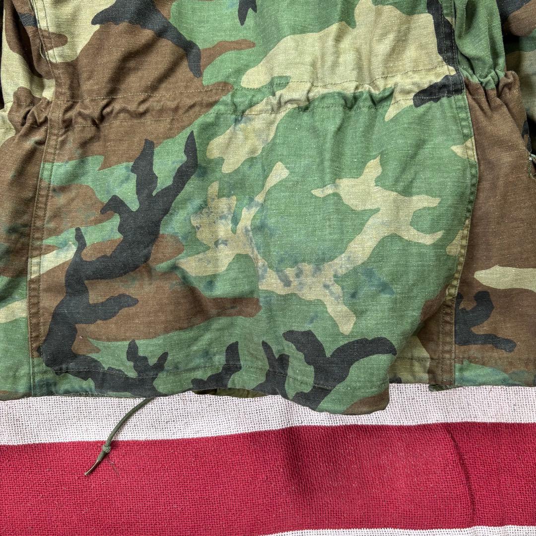 U.S.ARMYM-65FIELD JACKET ウッドランドカモ ライナー付き