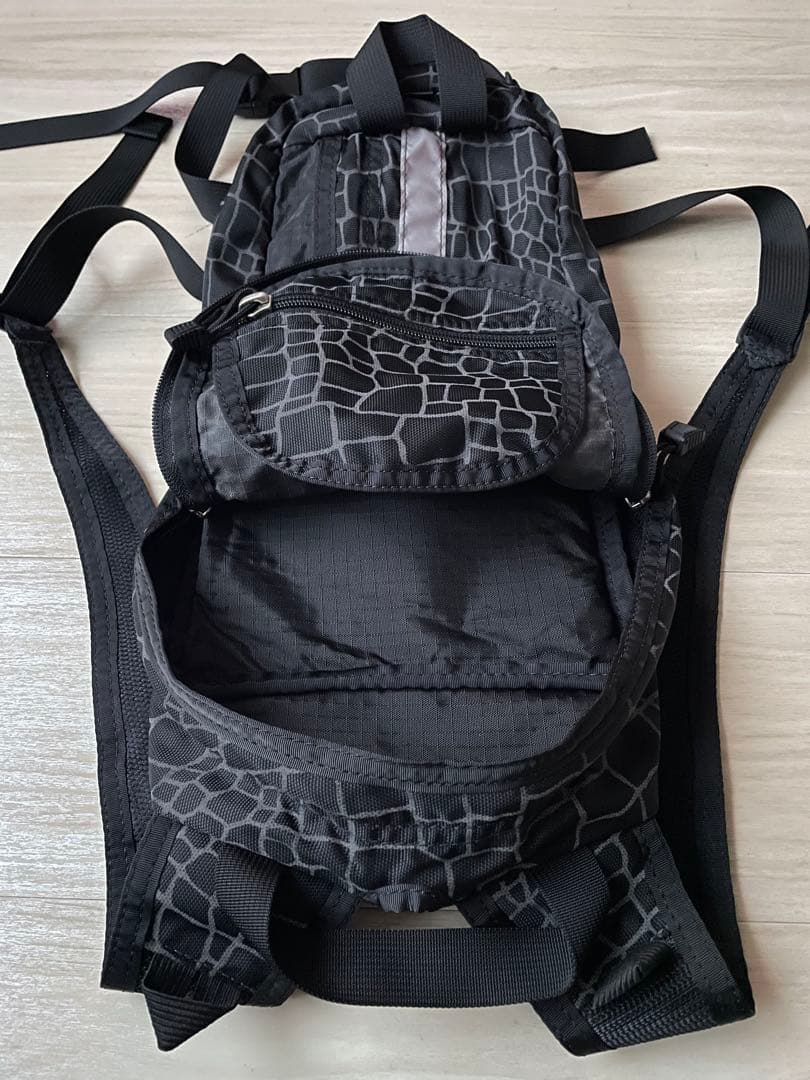 90s オーバーランド スパイダーウェブ リュック バッグ ビンテージ USA製