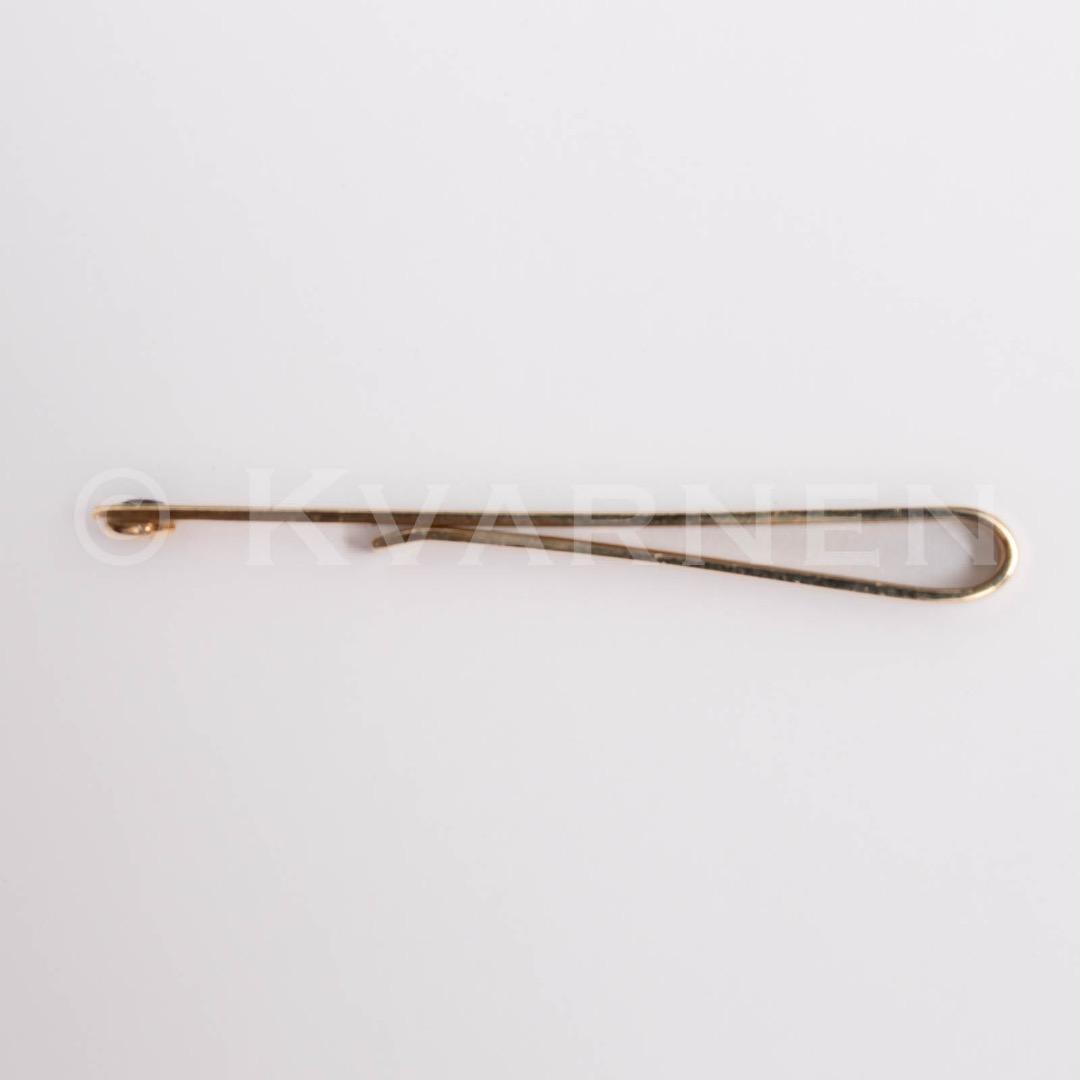 Tiffany & Co. タイクリップ 14KYG サファイア ネクタイピン