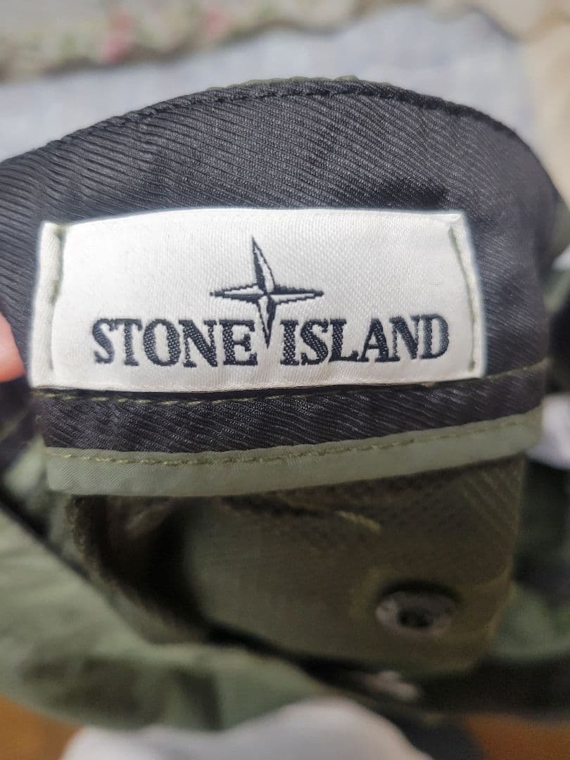 STONE  カーゴパンツ カキー W32