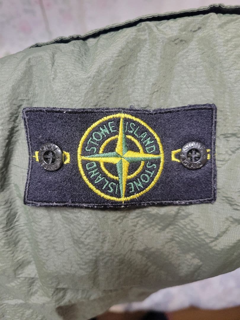 STONE  カーゴパンツ カキー W32