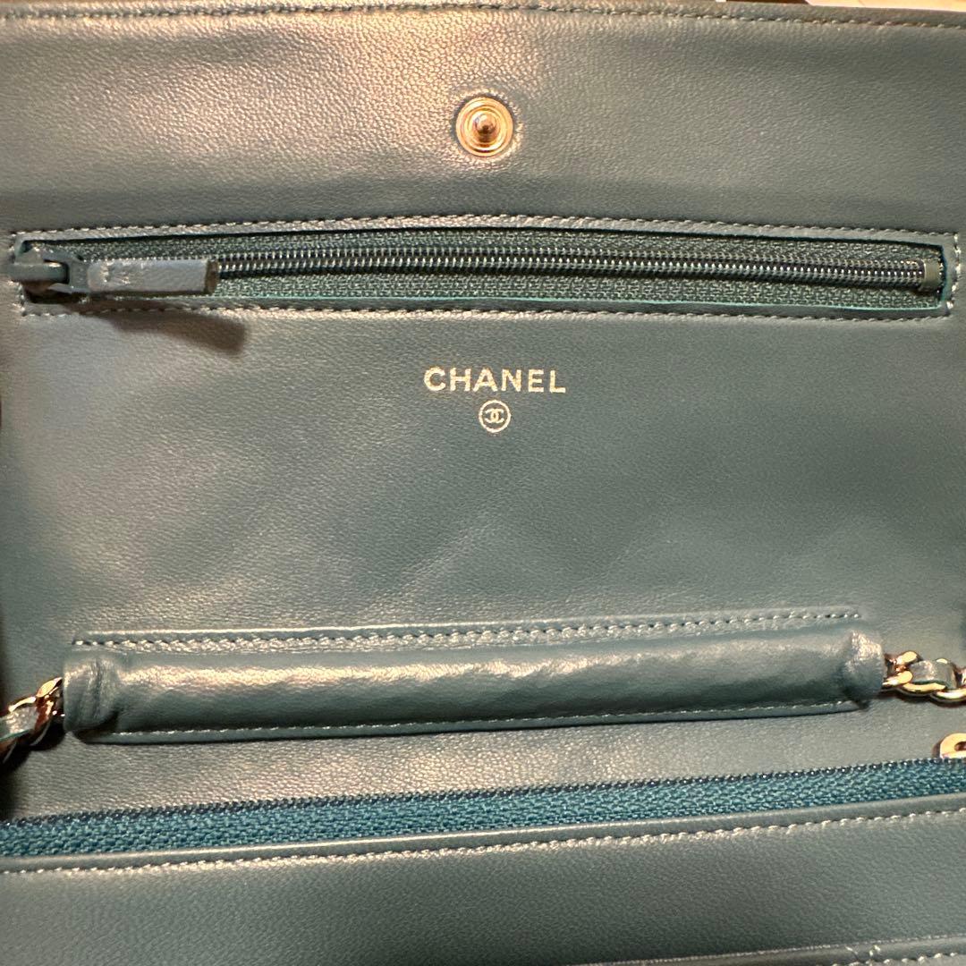 CHANEL マトラッセ　チェーンウォレット