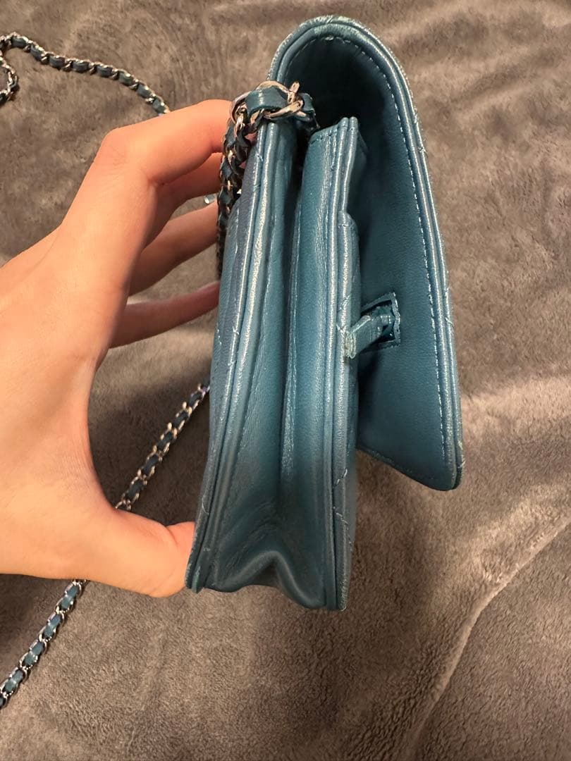 CHANEL マトラッセ　チェーンウォレット