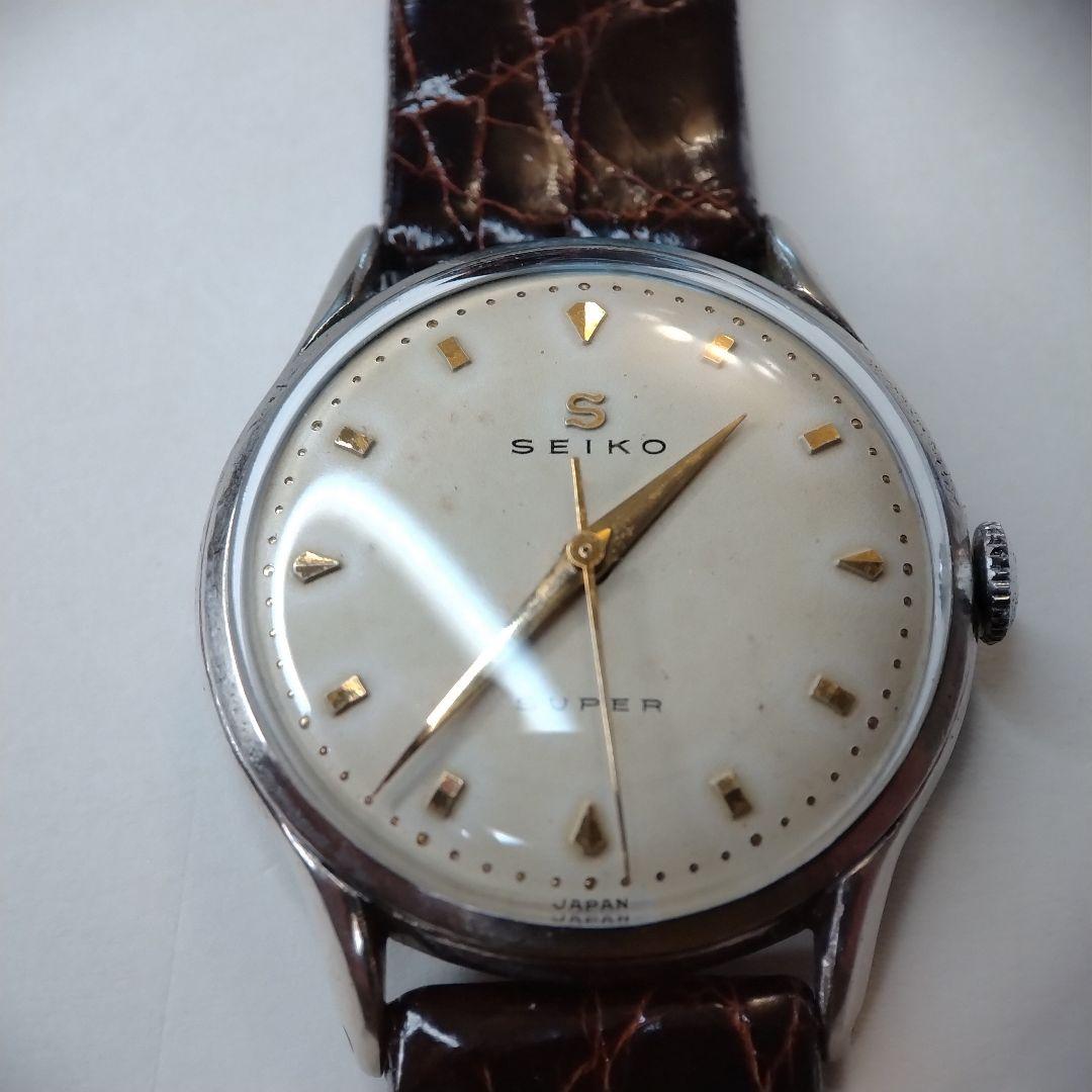 【1950s】SEIKO SUPER OH済 ヴィンテージ腕時計
