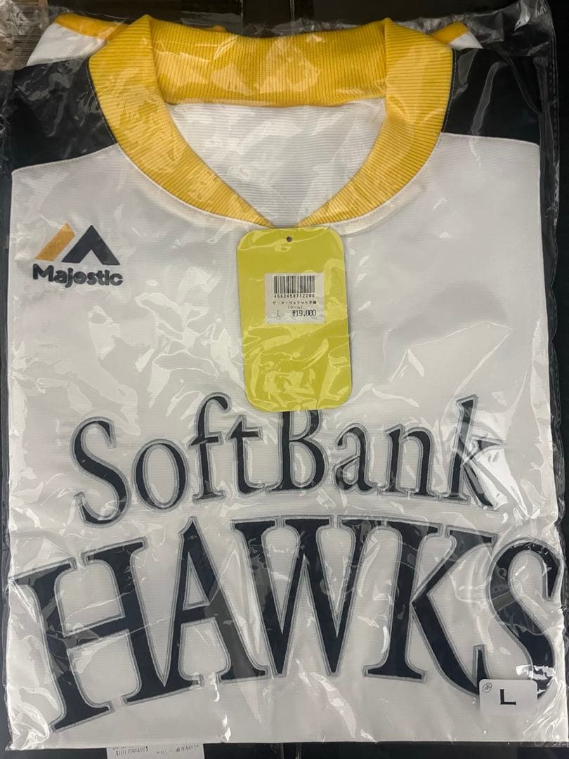 SoftBank Hawks ゲーマージャケット 半袖 Lサイズ