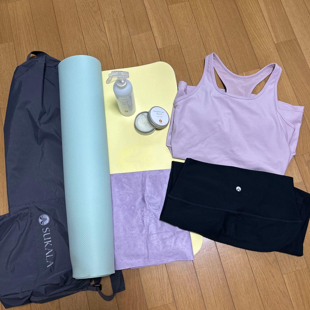 ラバSUKALA ヨガマット/スターター８点セット