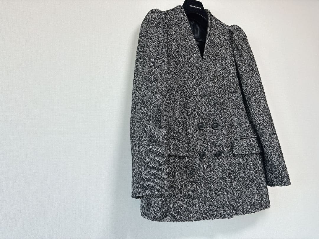 2024AW anplegant アンプレガント ジャケットコート ヘリンボーン