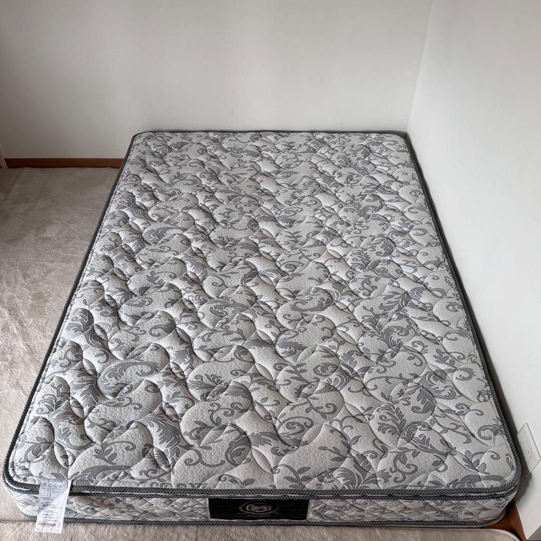 美品 Serta サータ マットレス 幅1500×長1960×厚265mm