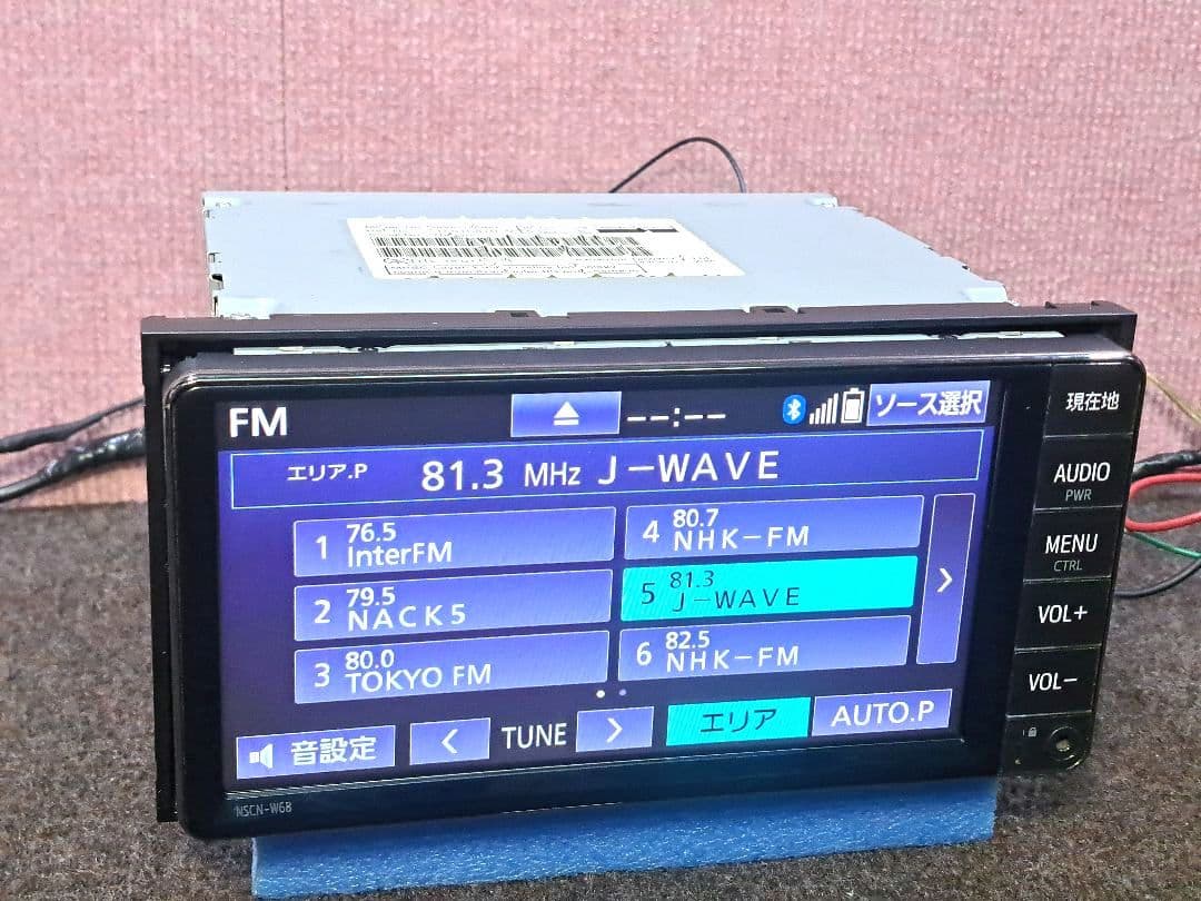 タッチ新品！2019年地図★トヨタ純正 NSCN-W68★動作良好