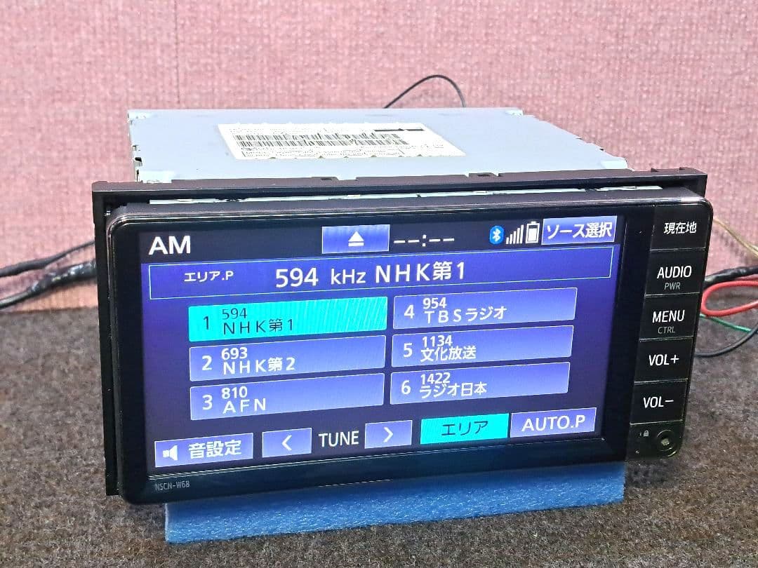 タッチ新品！2019年地図★トヨタ純正 NSCN-W68★動作良好