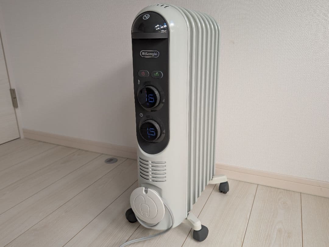 美品 デロンギ RHJ45M0807-DG 750W 省エネ オイルヒーター