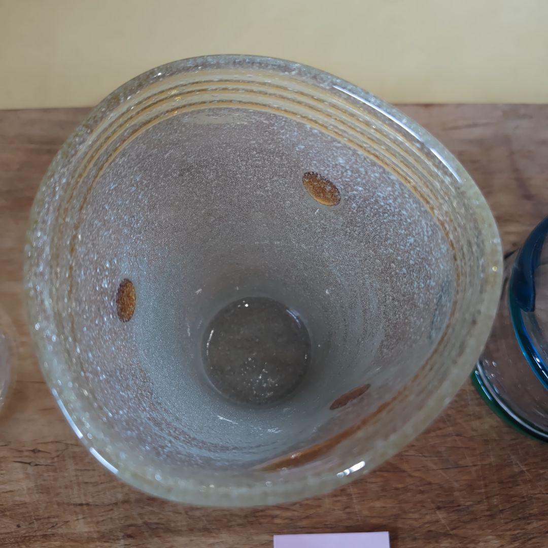 【作家物コレクション品整理】西川孝次　グラス　４点セット　民藝　民芸