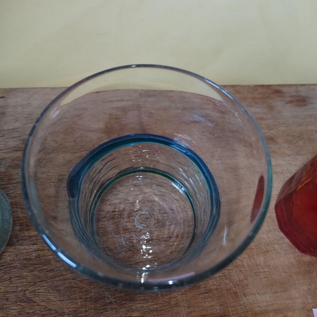 【作家物コレクション品整理】西川孝次　グラス　４点セット　民藝　民芸