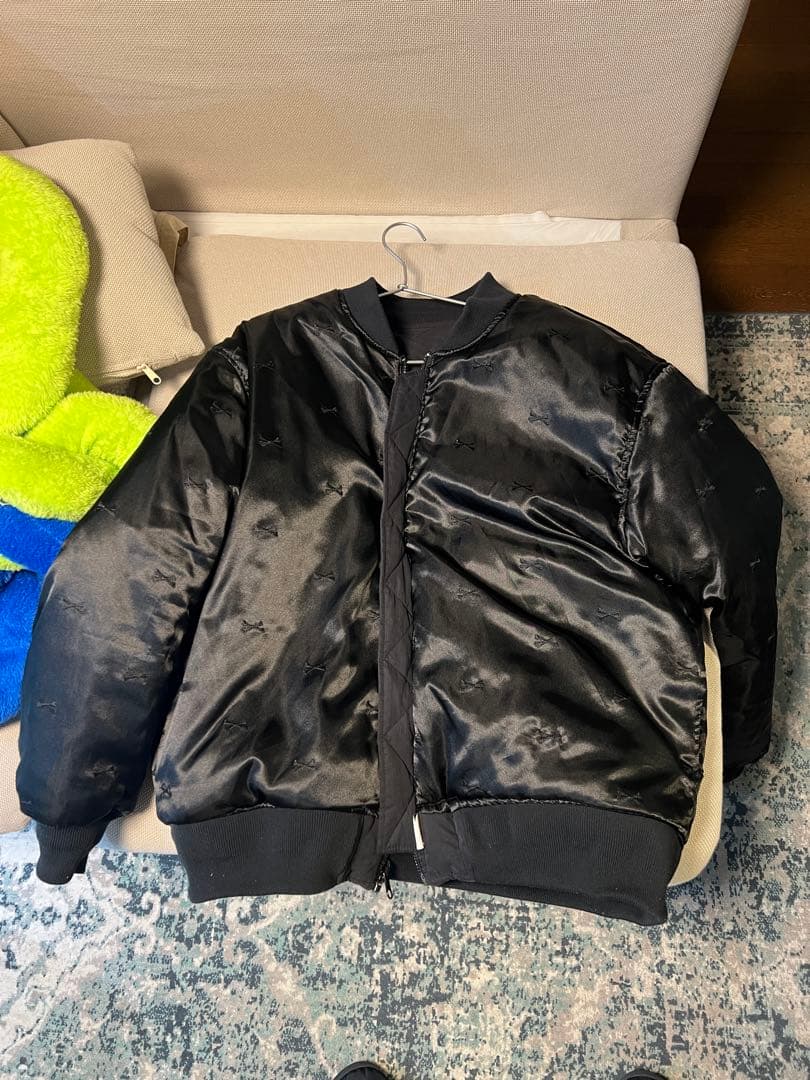 WTAPS ブラック ボンバージャケッ　サイズ03