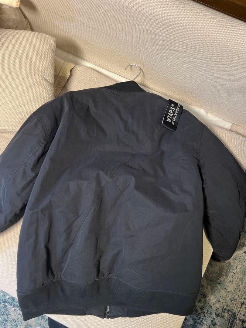 WTAPS ブラック ボンバージャケッ　サイズ03