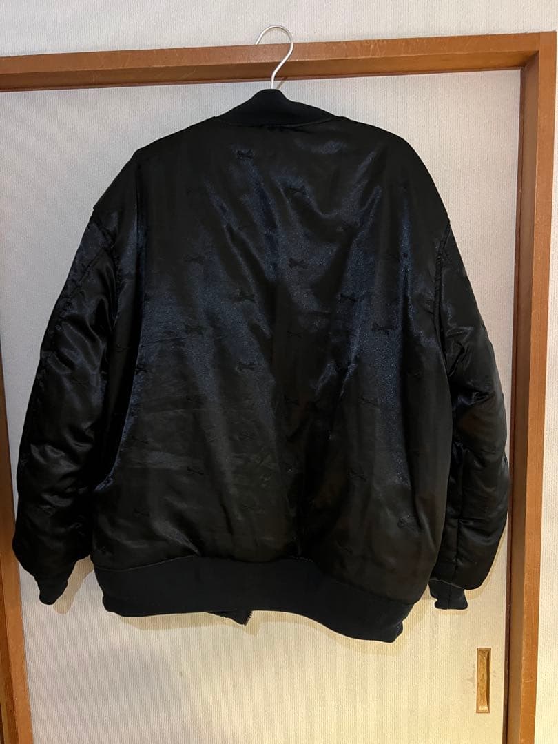 WTAPS ブラック ボンバージャケッ　サイズ03