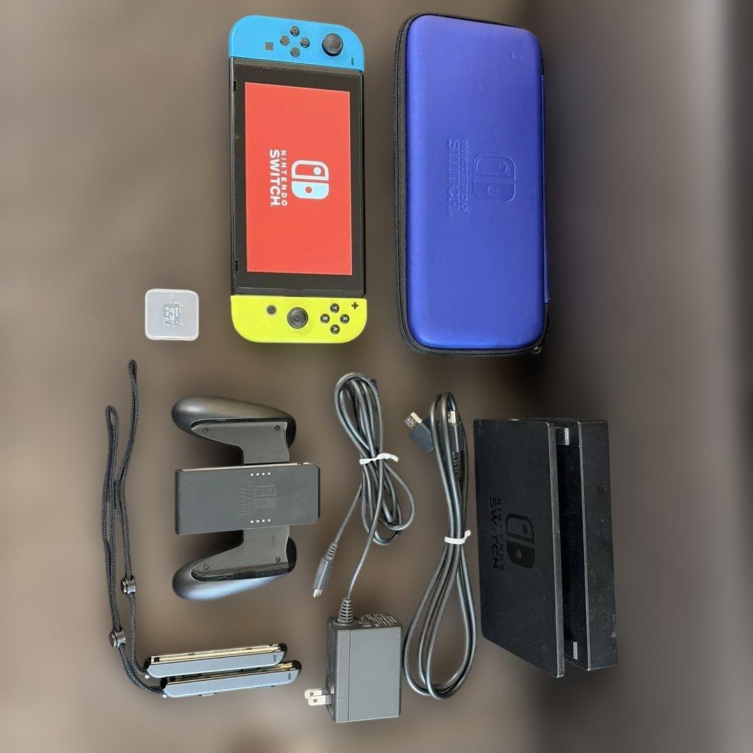 Nintendo Switch 通常版 本体一式＋SDカード256GB、ケース