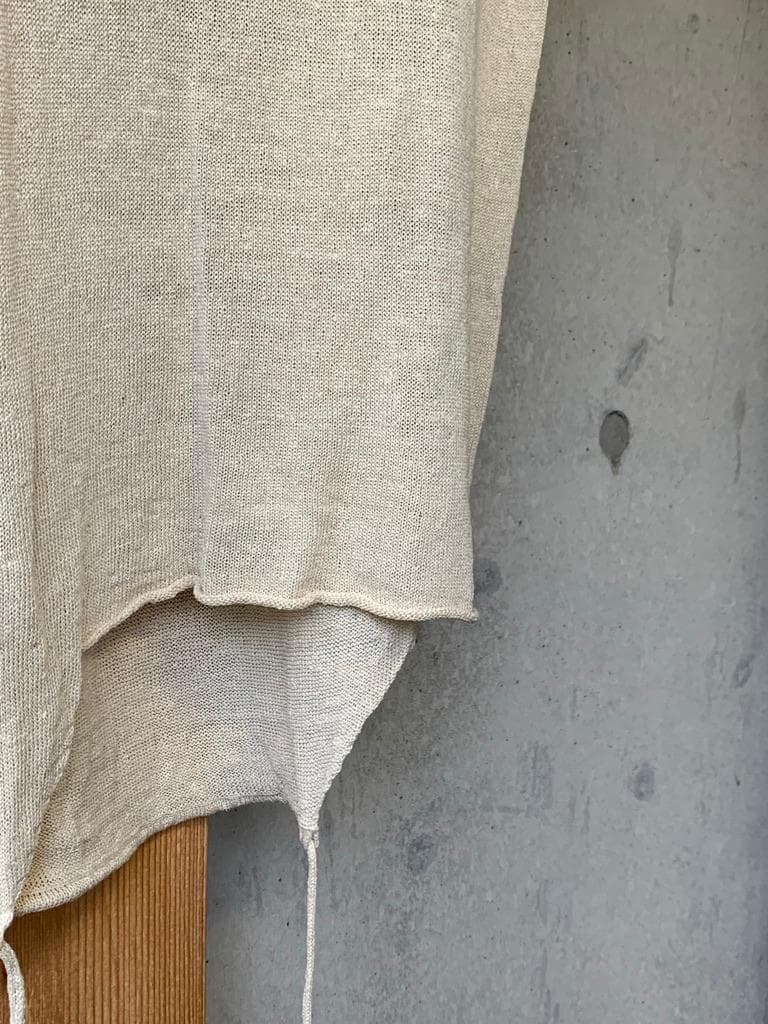 ヨーガンレール　リネン アシンメトリー カットソー　JURGEN LEHL