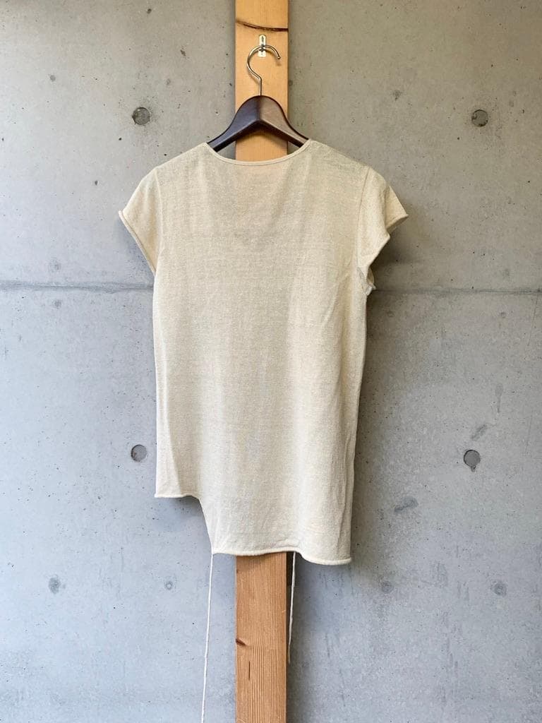 ヨーガンレール　リネン アシンメトリー カットソー　JURGEN LEHL