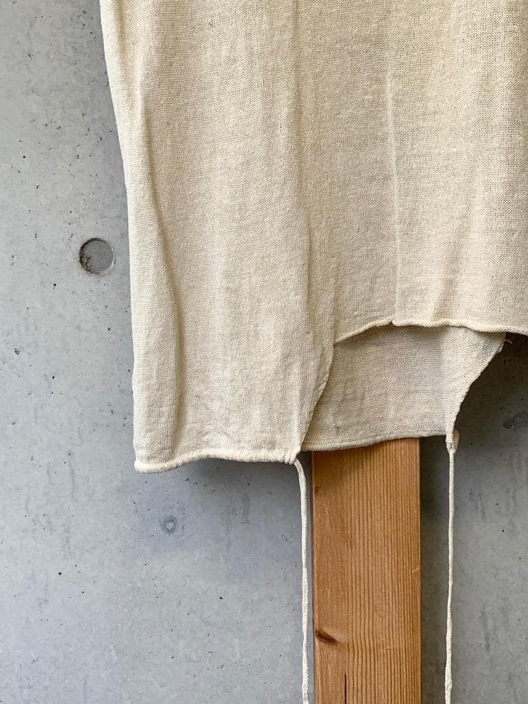 ヨーガンレール　リネン アシンメトリー カットソー　JURGEN LEHL