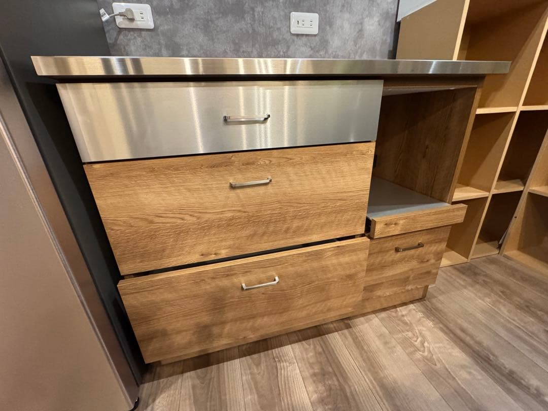 LUCIDO キッチンカウンター ステンレス105