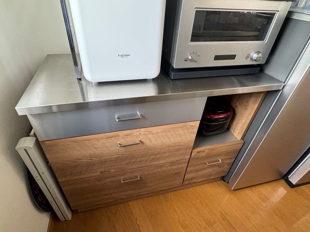 LUCIDO キッチンカウンター ステンレス105