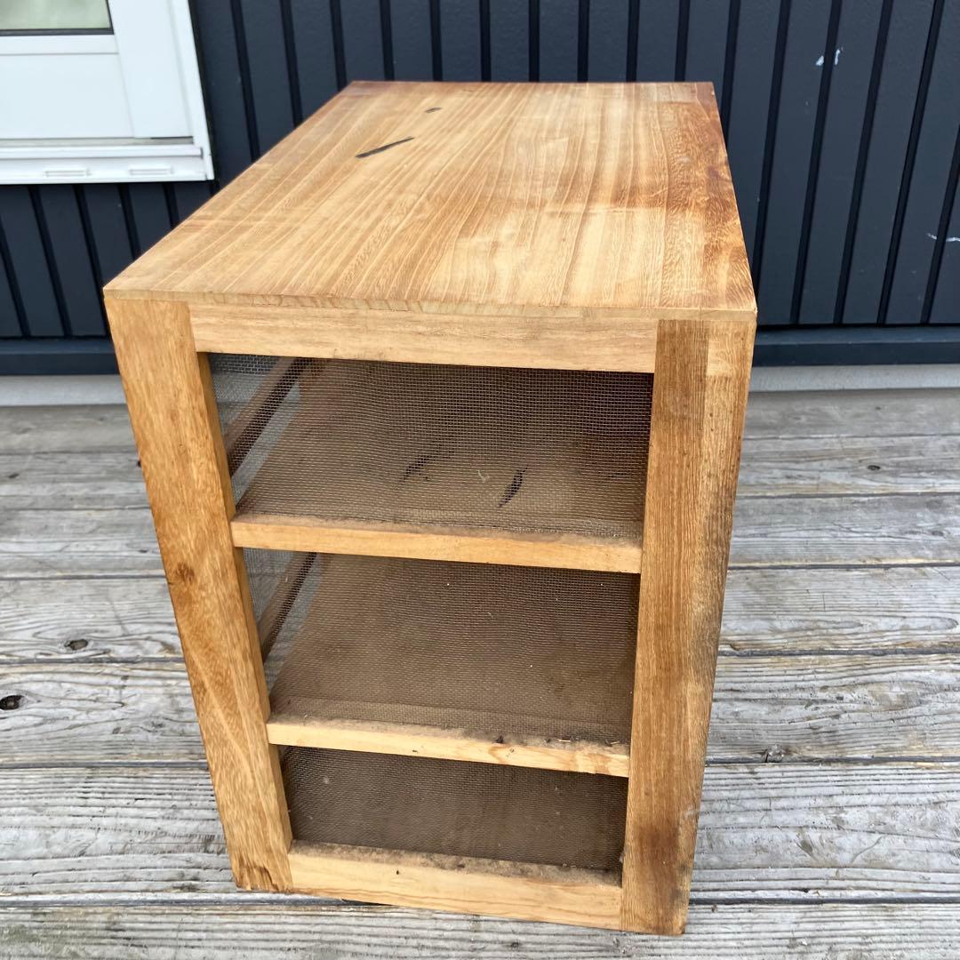 昭和レトロ アンティーク 蝿帳食器棚 キッチン収納 収納棚 網戸棚 網棚 飾り棚