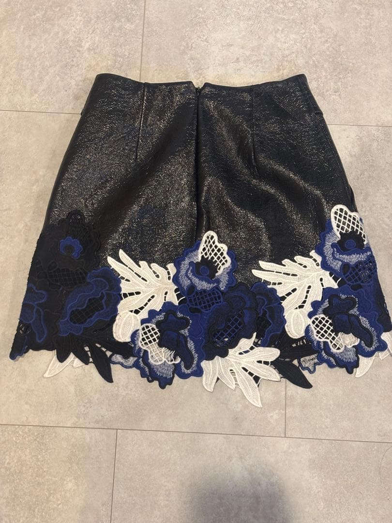 3.1 PHILLIP LIM ビニールレーススカート