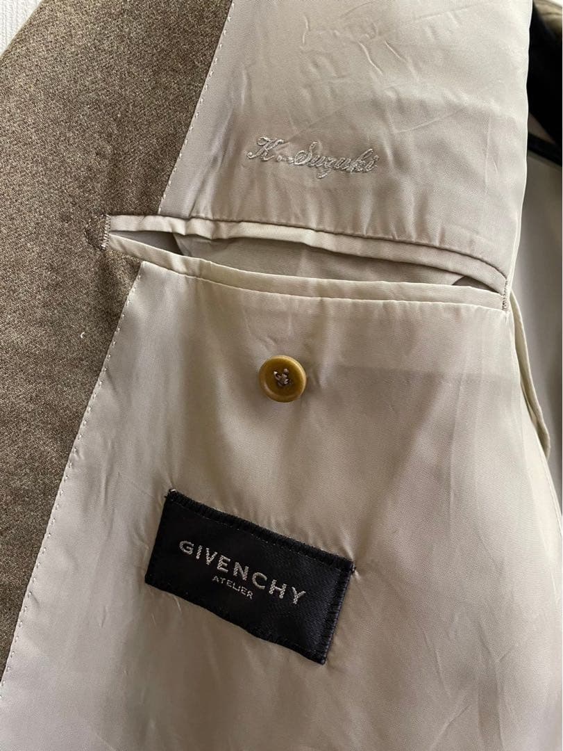 GIVENCHY ジバンシー ダブルスーツ スーツ上下 メンズ　名入り