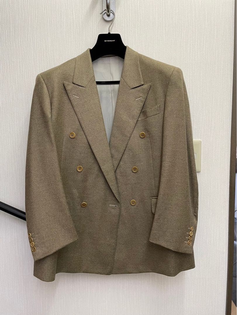 GIVENCHY ジバンシー ダブルスーツ スーツ上下 メンズ　名入り