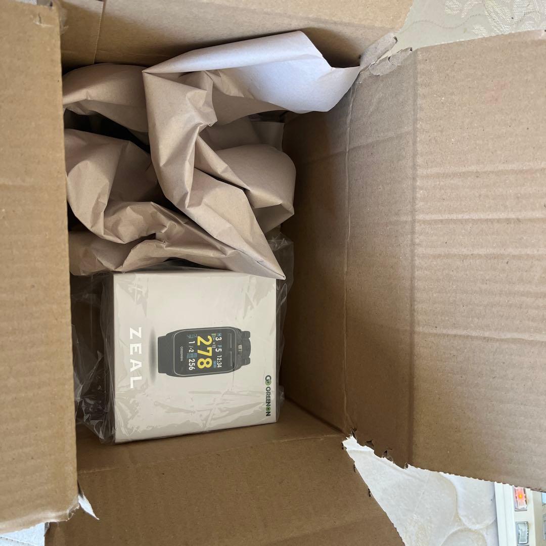 新品未使用未開封　GreenOn ゴルフウォッチ ZEAL ブラック