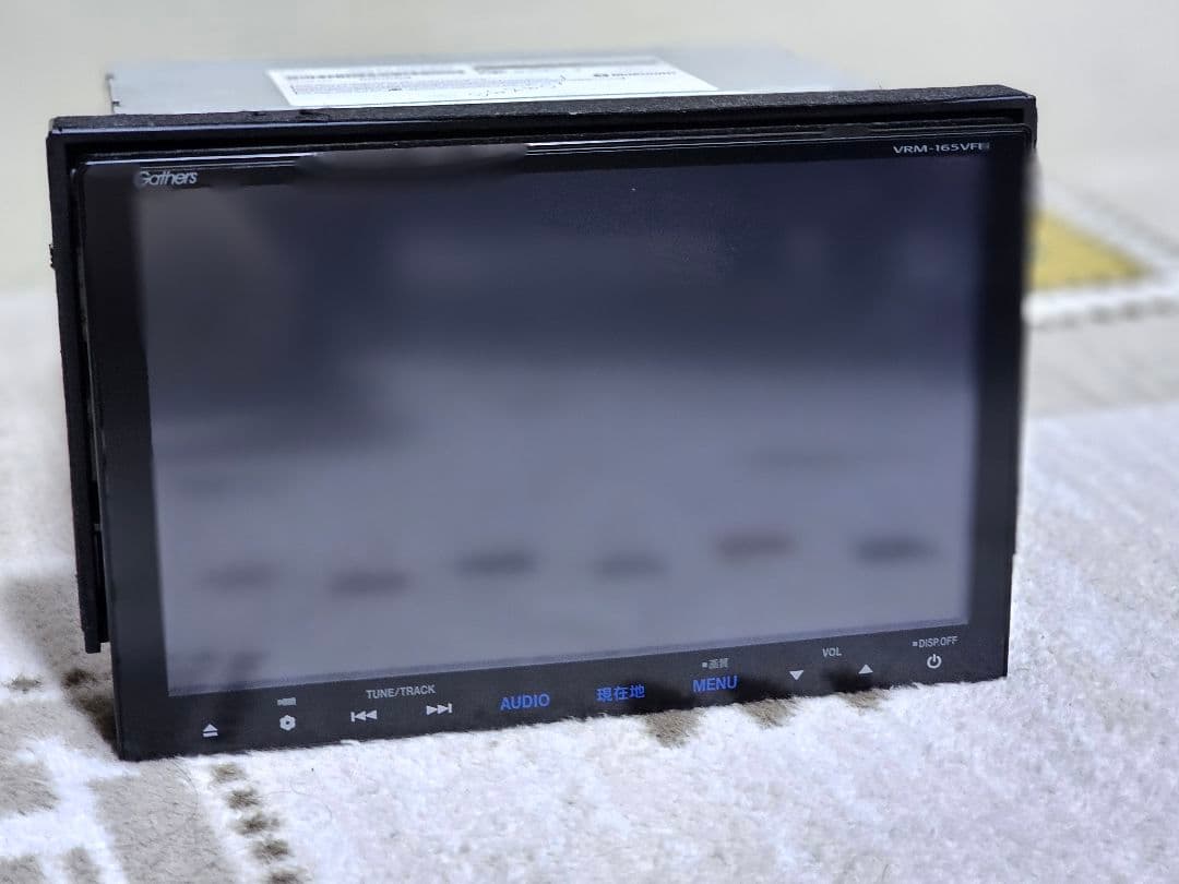 Gathers VRM-165VFEI カーナビ ットセキュリティコード付き