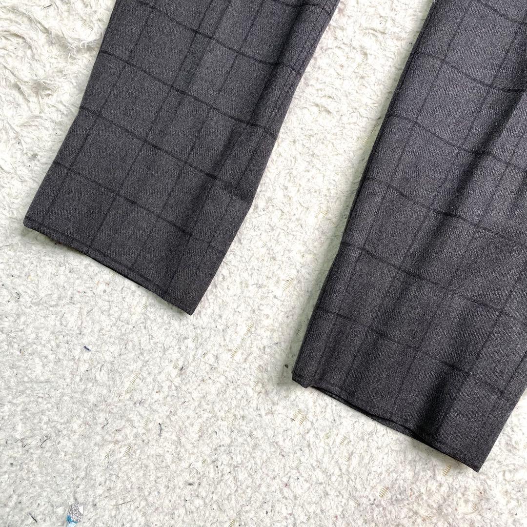 美品✨スーツセレクト セットアップ スリーピース チェック L BIELLA