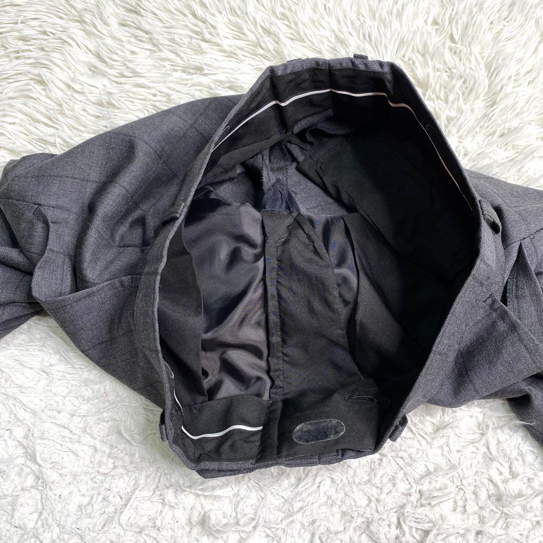 美品✨スーツセレクト セットアップ スリーピース チェック L BIELLA