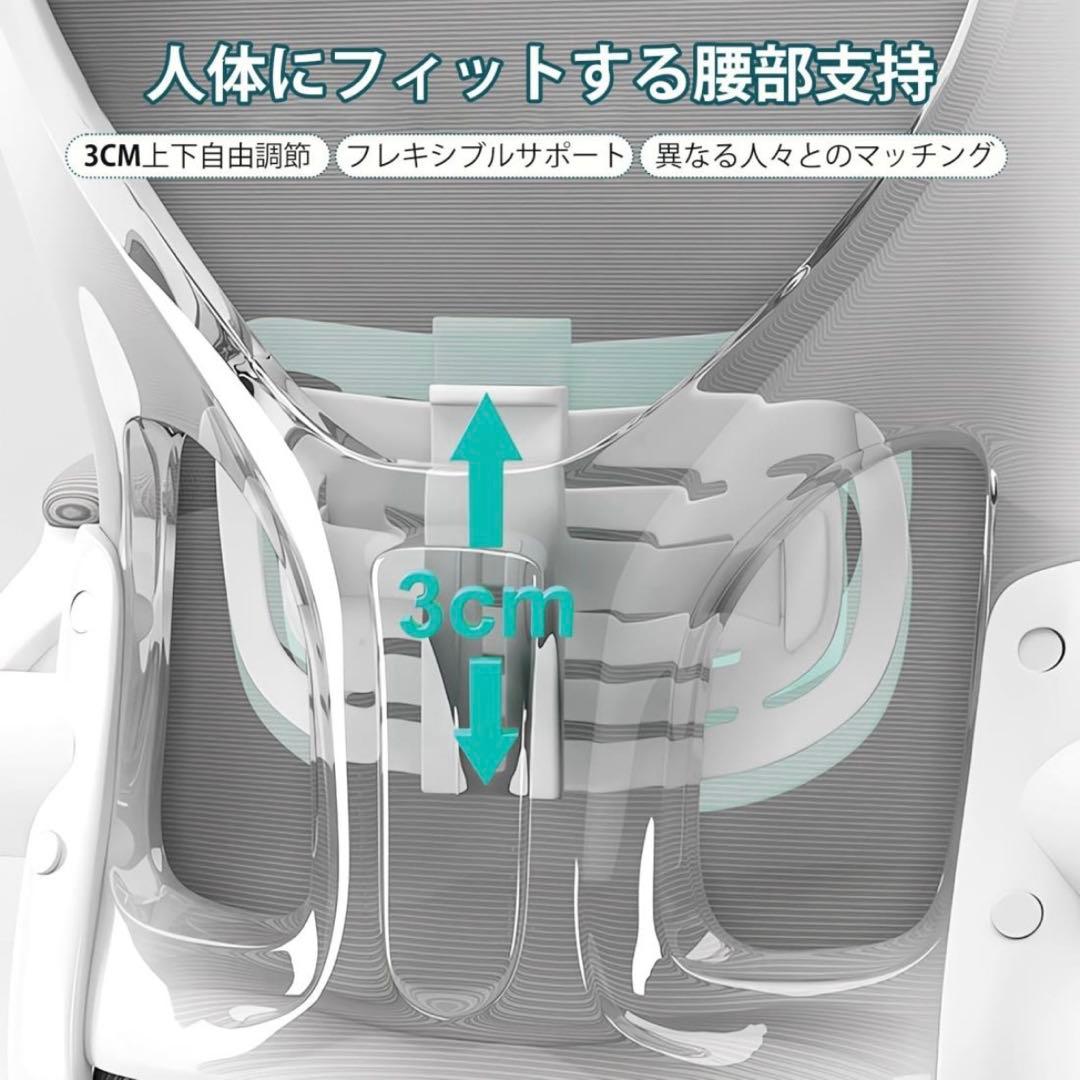 オフィスチェア 椅子 テレワーク 疲れない 勉強 学習 360度 デスクチェア
