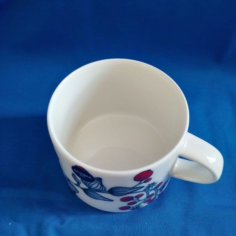 アラビア　ルノ　フロストベリー　ティーカップ＆ソーサー（プレート）　コースター