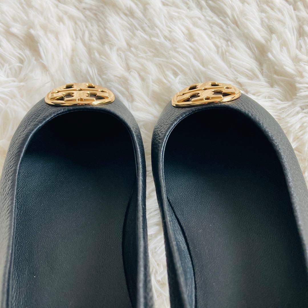 【極美品】トリーバーチ チェルシー フラットシューズ レザー シボ加工