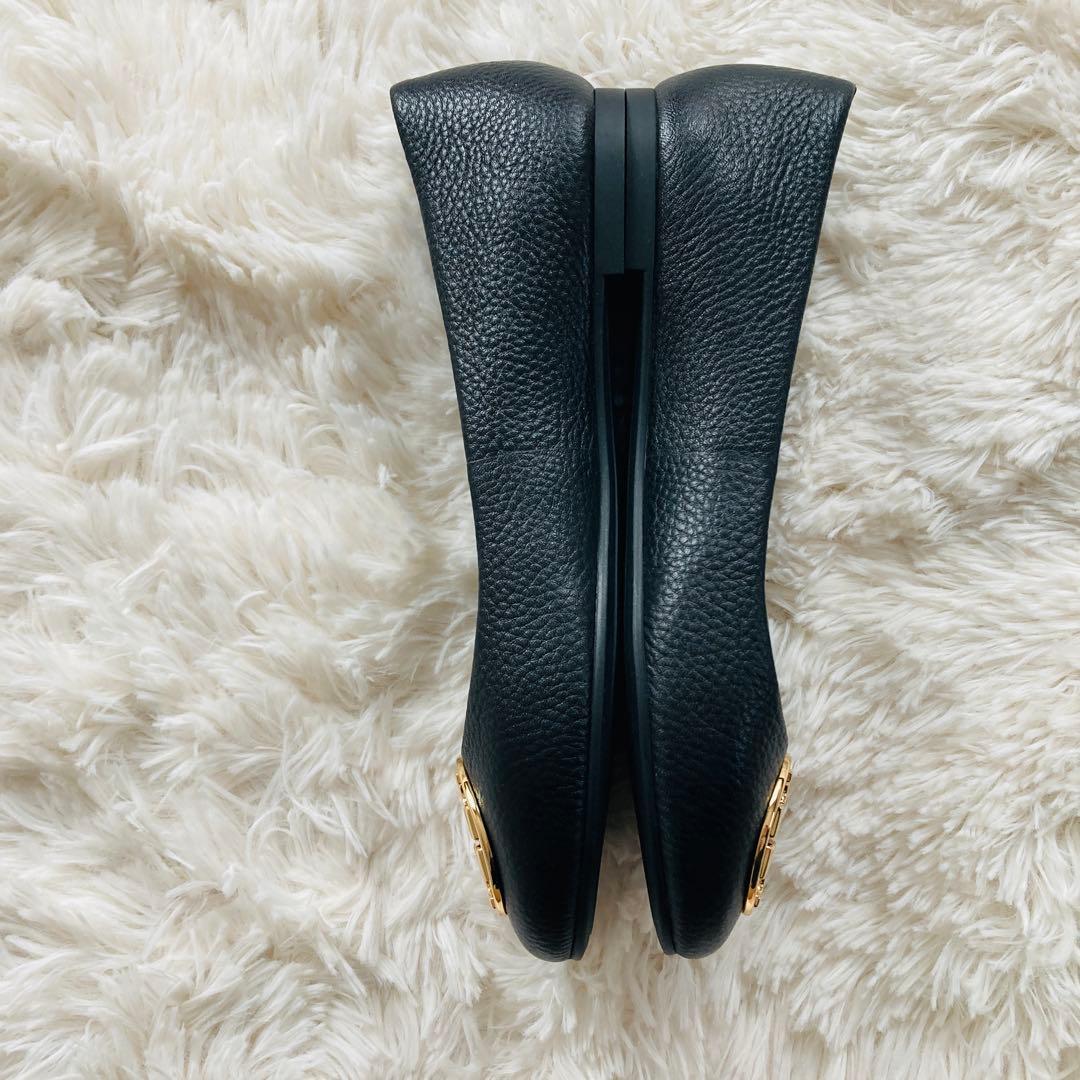 【極美品】トリーバーチ チェルシー フラットシューズ レザー シボ加工