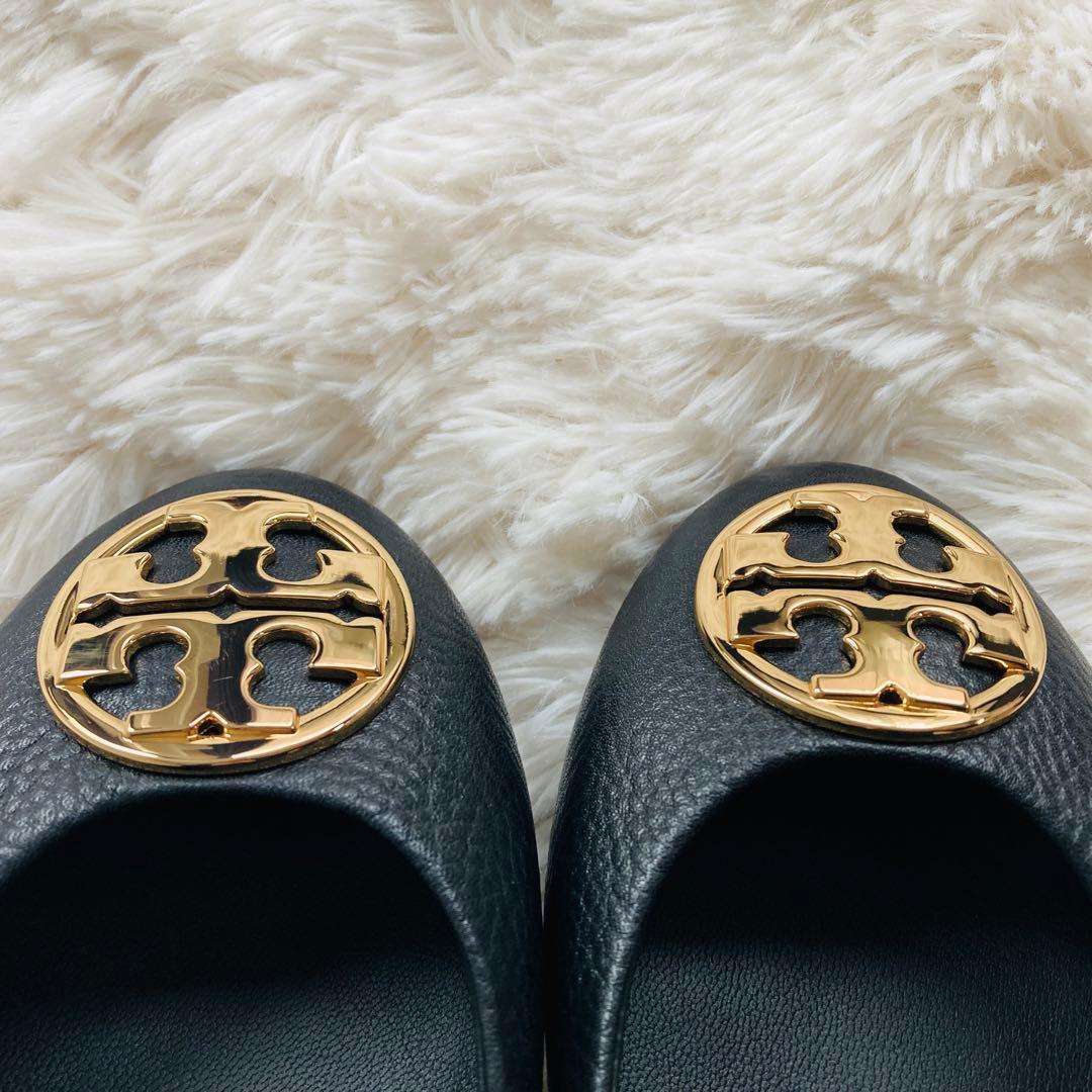 【極美品】トリーバーチ チェルシー フラットシューズ レザー シボ加工