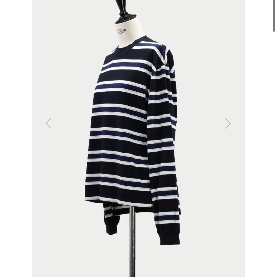 machatt マチャット　今季★ ボーダーロンT ブラック