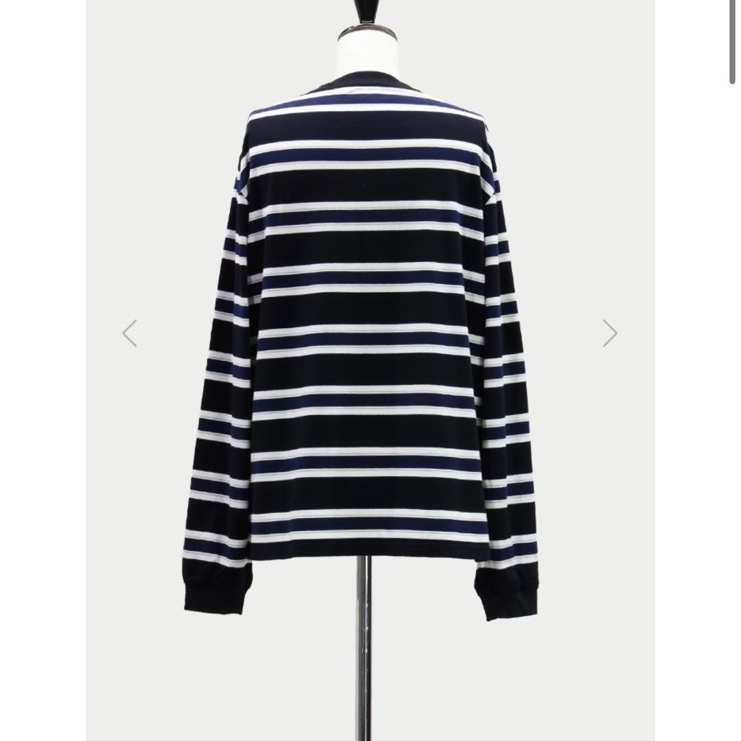 machatt マチャット　今季★ ボーダーロンT ブラック